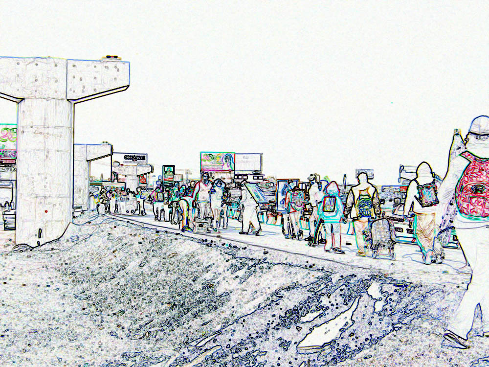 Pilger mit Br&uuml;ckenpfeilern - 
jakob.beckeling@yahoo.com