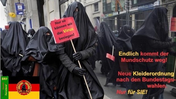 Neuer Corona-Dress-Code f&uuml;r Damen