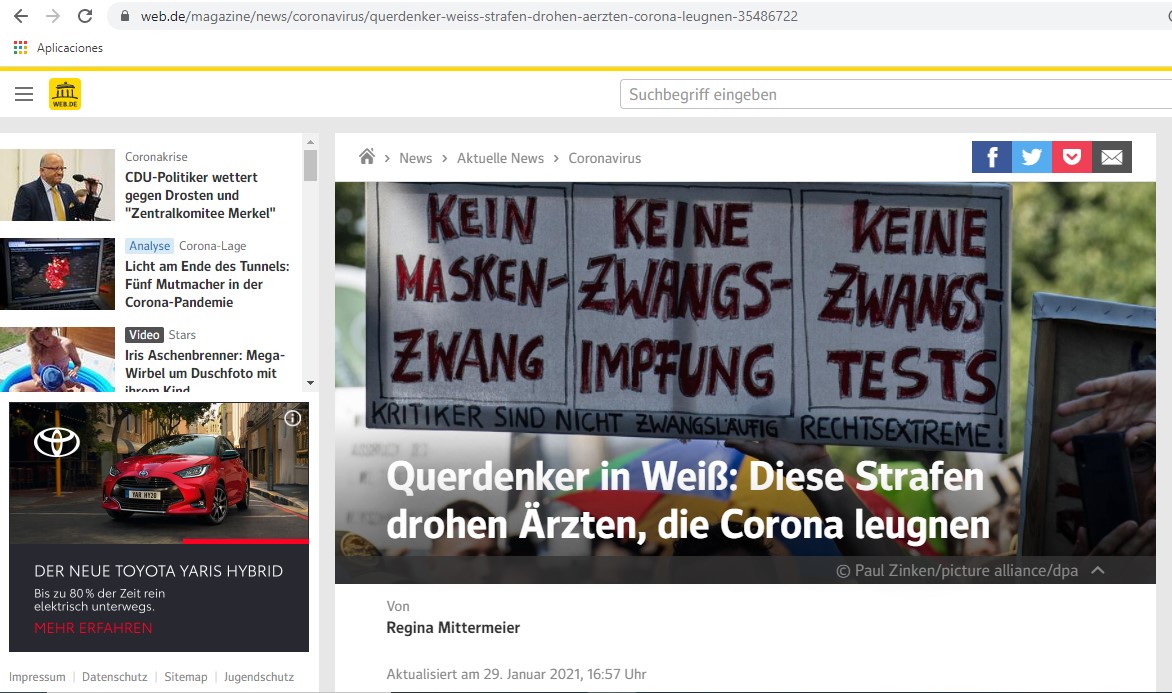 Framing in Massenmedien: Wer sich gegen Zwang wehrt, ist automatisch Corona-Leugner